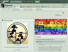 Tablet Screenshot of fratercula.deviantart.com