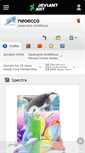 Mobile Screenshot of neoecco.deviantart.com
