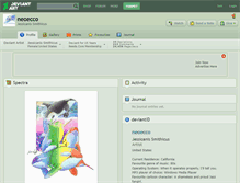 Tablet Screenshot of neoecco.deviantart.com