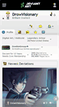 Mobile Screenshot of drowvisionary.deviantart.com