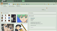 Desktop Screenshot of dezperado.deviantart.com