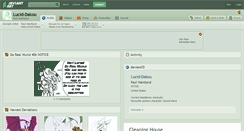 Desktop Screenshot of lucid-dakou.deviantart.com