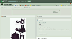 Desktop Screenshot of glimmeryleaf9.deviantart.com