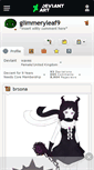 Mobile Screenshot of glimmeryleaf9.deviantart.com
