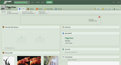 Desktop Screenshot of piggychan.deviantart.com