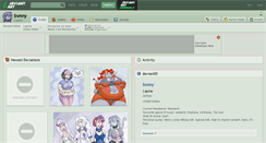 Desktop Screenshot of bvnny.deviantart.com