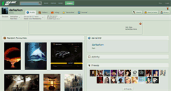 Desktop Screenshot of darkarken.deviantart.com