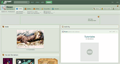 Desktop Screenshot of diozen.deviantart.com