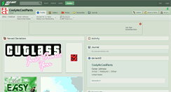 Desktop Screenshot of coolymccoolpants.deviantart.com