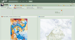 Desktop Screenshot of aonabi.deviantart.com