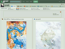 Tablet Screenshot of aonabi.deviantart.com