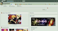 Desktop Screenshot of mel-kuronoa15.deviantart.com