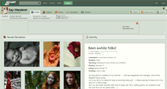 Desktop Screenshot of kay-wanderer.deviantart.com