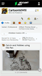 Mobile Screenshot of cartoonistwill.deviantart.com
