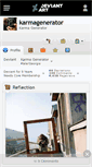 Mobile Screenshot of karmagenerator.deviantart.com
