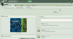 Desktop Screenshot of lavalon.deviantart.com