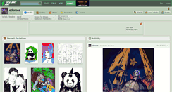 Desktop Screenshot of edensea.deviantart.com
