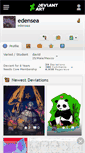 Mobile Screenshot of edensea.deviantart.com