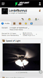 Mobile Screenshot of lordofbunnyz.deviantart.com