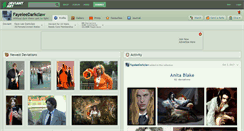 Desktop Screenshot of fayeleedarkclaw.deviantart.com