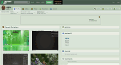 Desktop Screenshot of egnu.deviantart.com