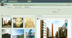 Desktop Screenshot of linke.deviantart.com