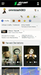 Mobile Screenshot of omnislash083.deviantart.com