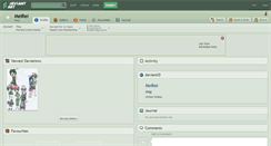 Desktop Screenshot of meirei.deviantart.com