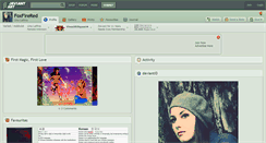 Desktop Screenshot of foxfirered.deviantart.com
