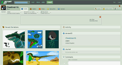 Desktop Screenshot of cheatman16.deviantart.com