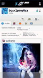Mobile Screenshot of boxx2genetica.deviantart.com