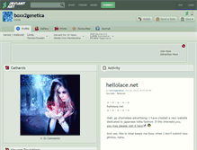 Tablet Screenshot of boxx2genetica.deviantart.com