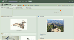 Desktop Screenshot of dinogirl121.deviantart.com