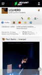 Mobile Screenshot of lclhero.deviantart.com