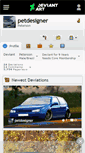 Mobile Screenshot of petdesigner.deviantart.com