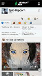 Mobile Screenshot of epic-popcorn.deviantart.com