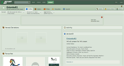 Desktop Screenshot of entombor2.deviantart.com