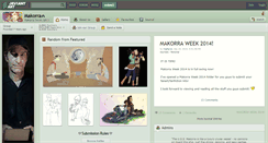 Desktop Screenshot of makorra.deviantart.com