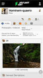 Mobile Screenshot of hominem-quaero.deviantart.com