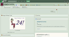 Desktop Screenshot of bridgettexcourtney.deviantart.com