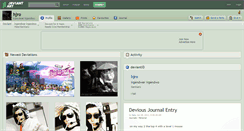 Desktop Screenshot of hjro.deviantart.com