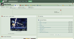 Desktop Screenshot of dark-fawful.deviantart.com