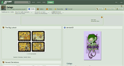 Desktop Screenshot of galago.deviantart.com