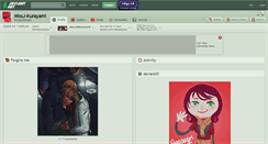 Desktop Screenshot of missj-kurayami.deviantart.com