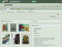 Tablet Screenshot of berolbongsu.deviantart.com