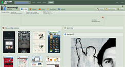 Desktop Screenshot of bassmansgz.deviantart.com