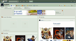 Desktop Screenshot of noxrose.deviantart.com
