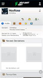Mobile Screenshot of noxrose.deviantart.com