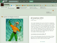 Tablet Screenshot of primeop.deviantart.com