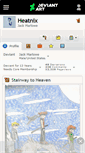 Mobile Screenshot of heatnix.deviantart.com
